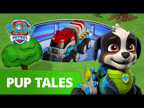 paw patrol pup in wheelchair