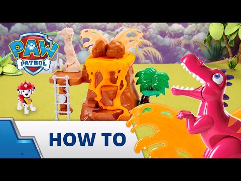 PAW Patrol Dino Rescue Patroller - Unboxing and How To Play - PAW Patrol  Official & Friends 