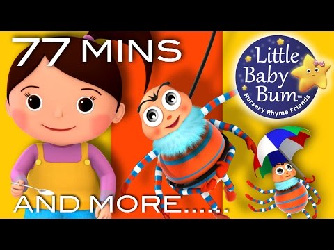 Little Miss Muffet | And More Nursery Rhymes | From LittleBabyBum