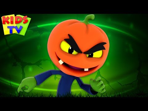 There's a Scary Pumpkin | Super Supremes Cartoons | Halloween Songs for ...