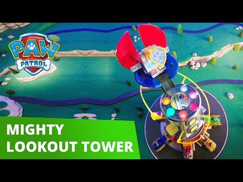paw patrol lookout tower elevator fix