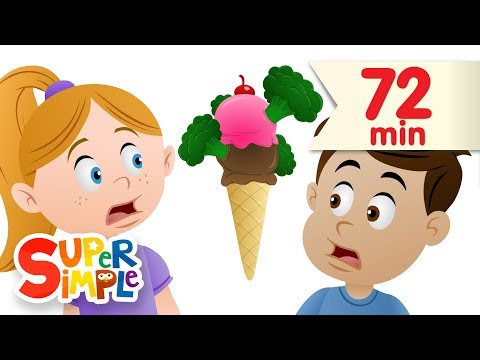 Do You Like Broccoli Ice Cream? + More | Nursery Rhymes | Super Simple ...