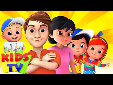 Finger Family Song | Junior Squad Cartoons | Nursery Rhymes & Baby ...