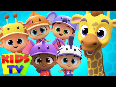 Five Little Babies going to the Zoo | Zoo song | Animal song from kids tv