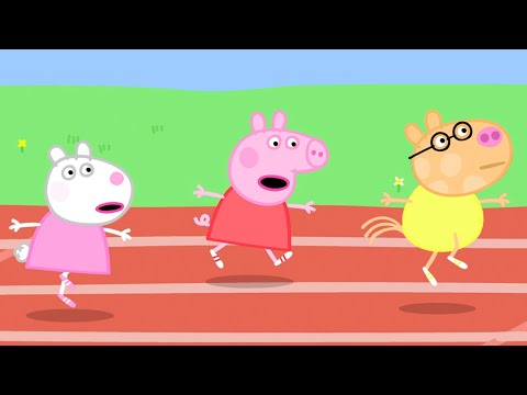 Peppa Pig Official Channel Peppa Pig Loves Running Stay Fit With 