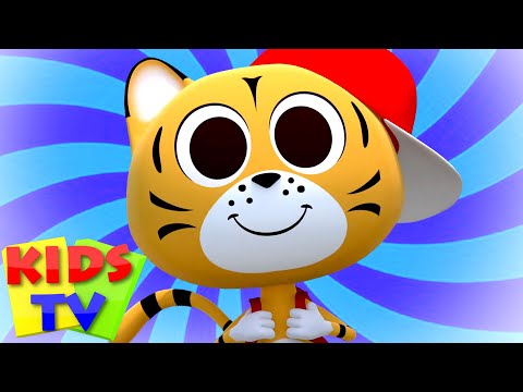 A Tiger went out for a Walk | Children's Music | Sing and Dance | Zoo ...