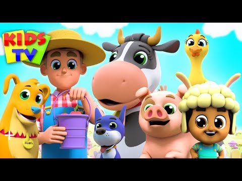 Old Macdonald Had a Farm | Baby Toot Toot Cartoons | Nursery Rhymes ...