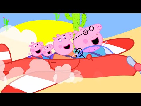 Peppa Pig Official Channel | Peppa Pig Flies to the Dessert