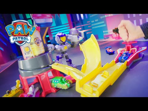 paw patrol meteor track set