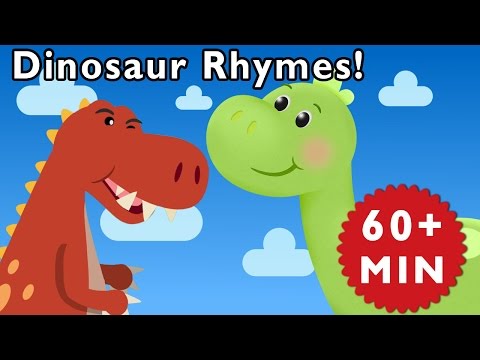 Dinosaur Rhymes | Nursery Rhymes From Mother Goose Club!