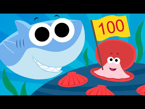 Let S Count To 100 Ft Finny The Shark Super Simple Songs